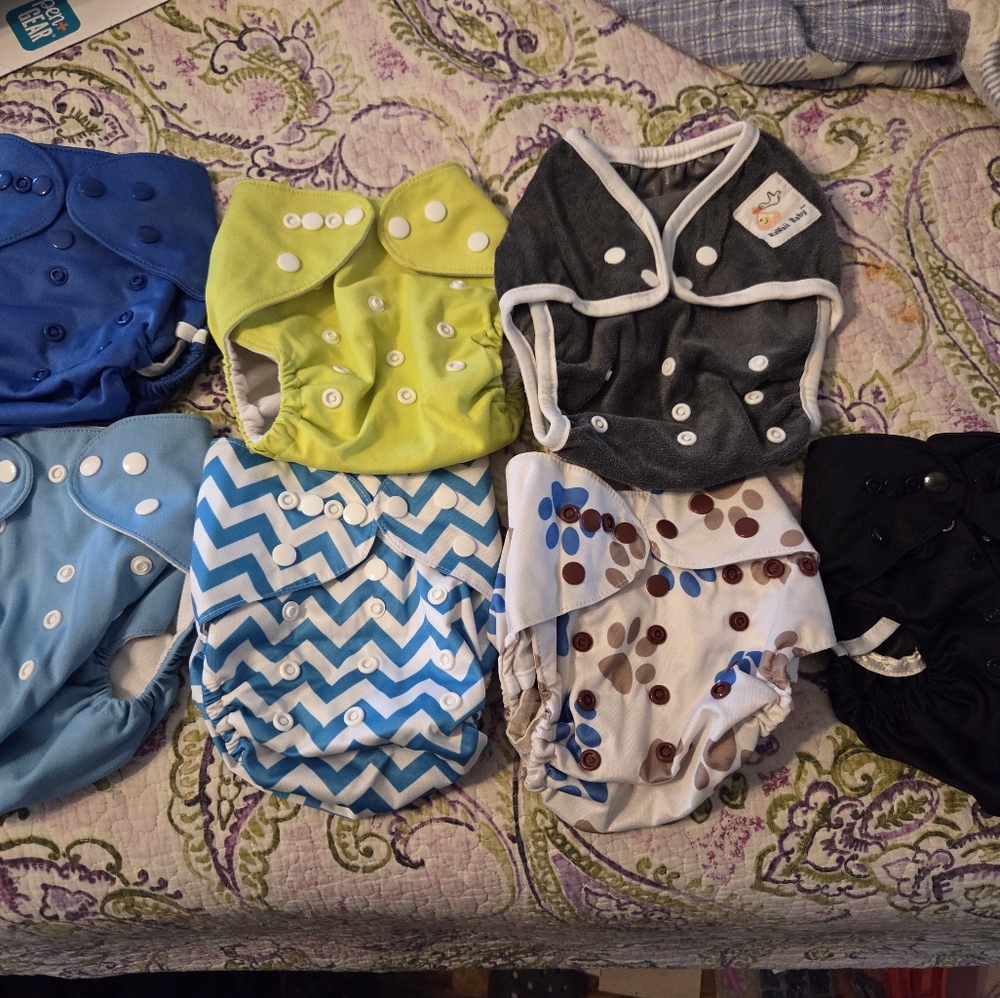 Vibrant Kids Cloth Diaper Covers Set